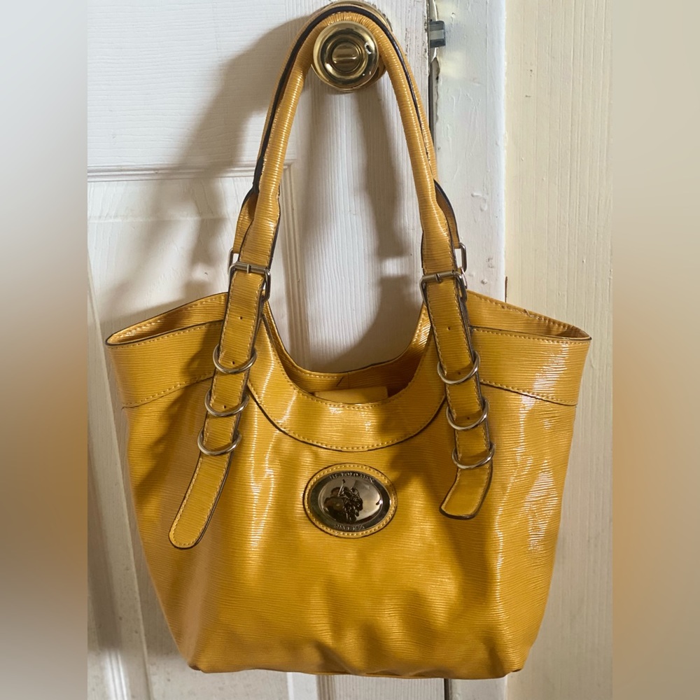 Yellow U.S. polo assn purse
